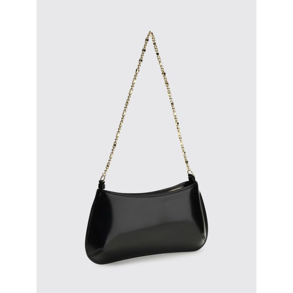 Jacquemus Women Jacquemus The Small Bisou Chaine Leather Shoulder Bag - Picture 2 of 3